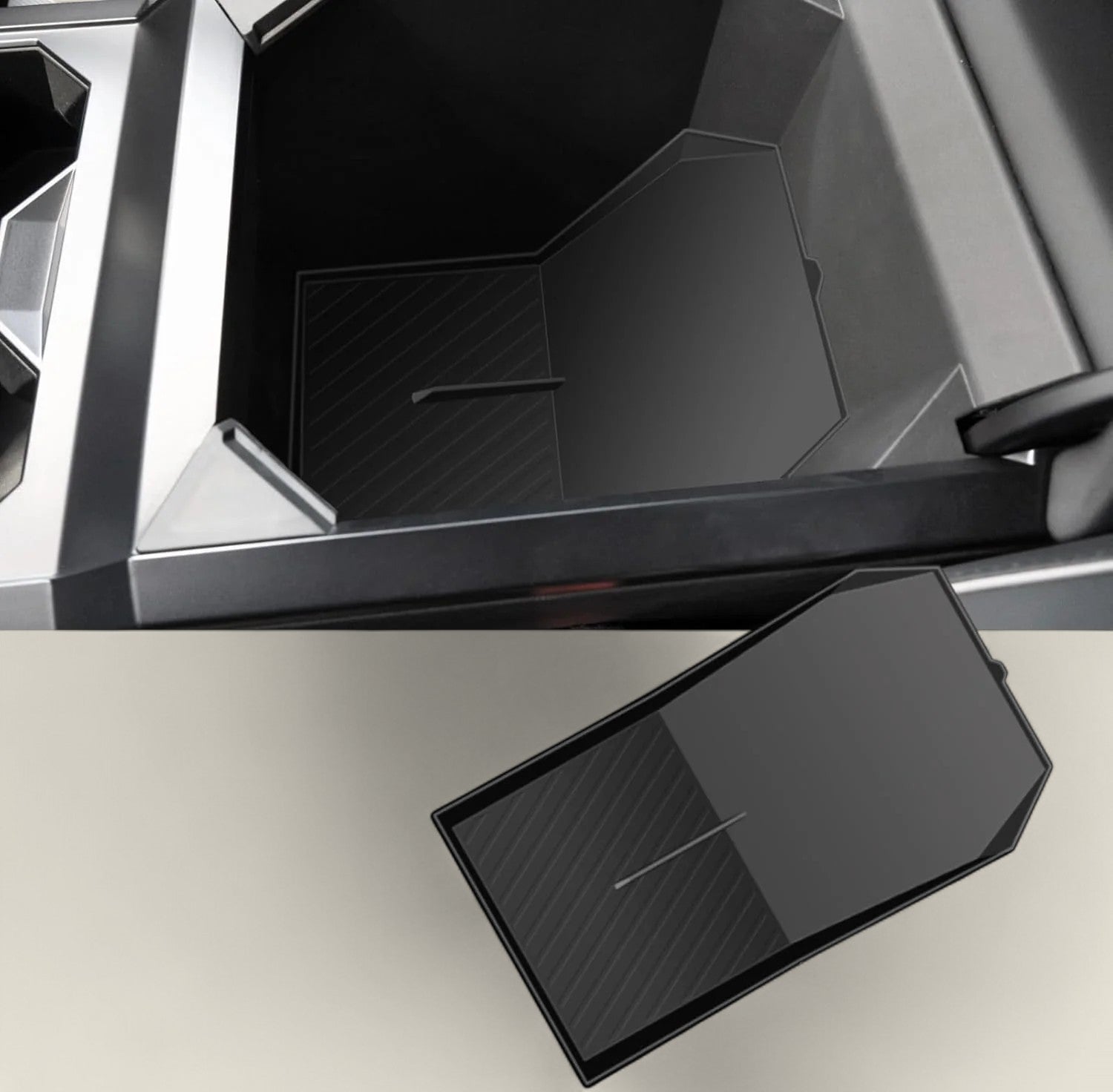 Silicone Armrest Mat Cover for Tesla Cybertruck (2024+)