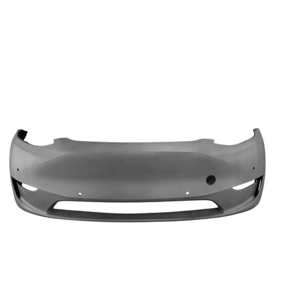 Front Fascia Unpainted with Parking Assist Brackets – Tesla Model Y (2019-2024) OE# 1493736-S0-A, 1493736-S0-C, 1493736-SC-C