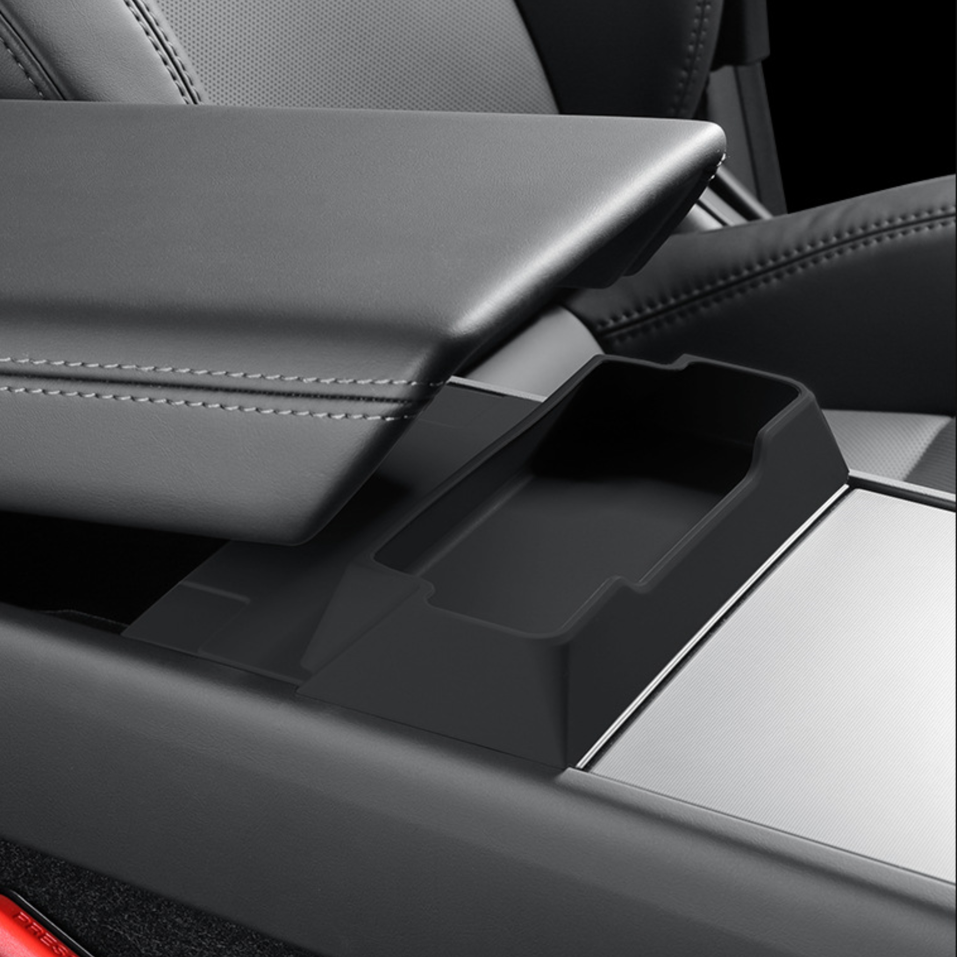 Silicone Center Console Sunglasses Holder & Storage Tray | For Tesla Model 3 (2024+) & Model Y (2026+) 7 | T-MOD Canada