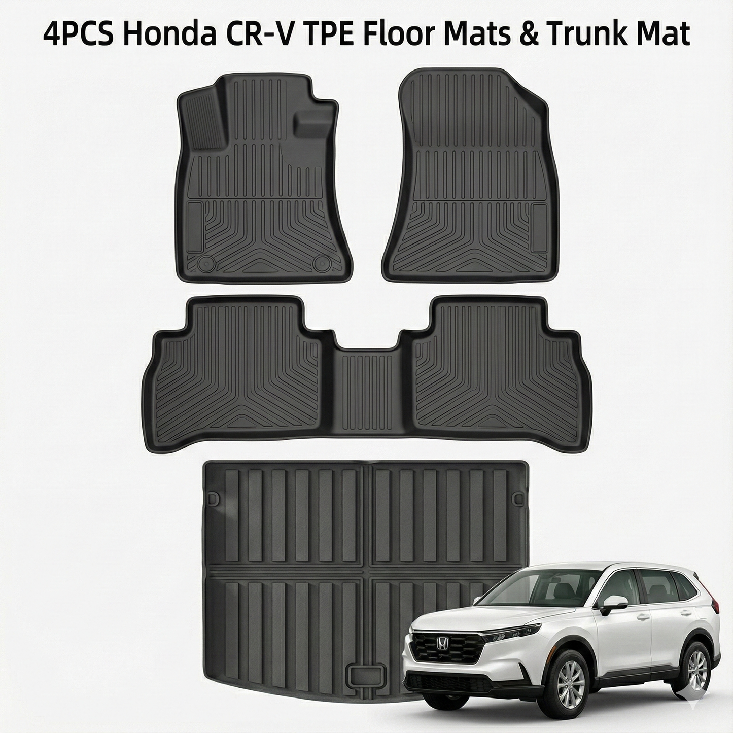 4pcs Floor Mats  set for Honda CRV (2023-2025) | T-MOD Canada