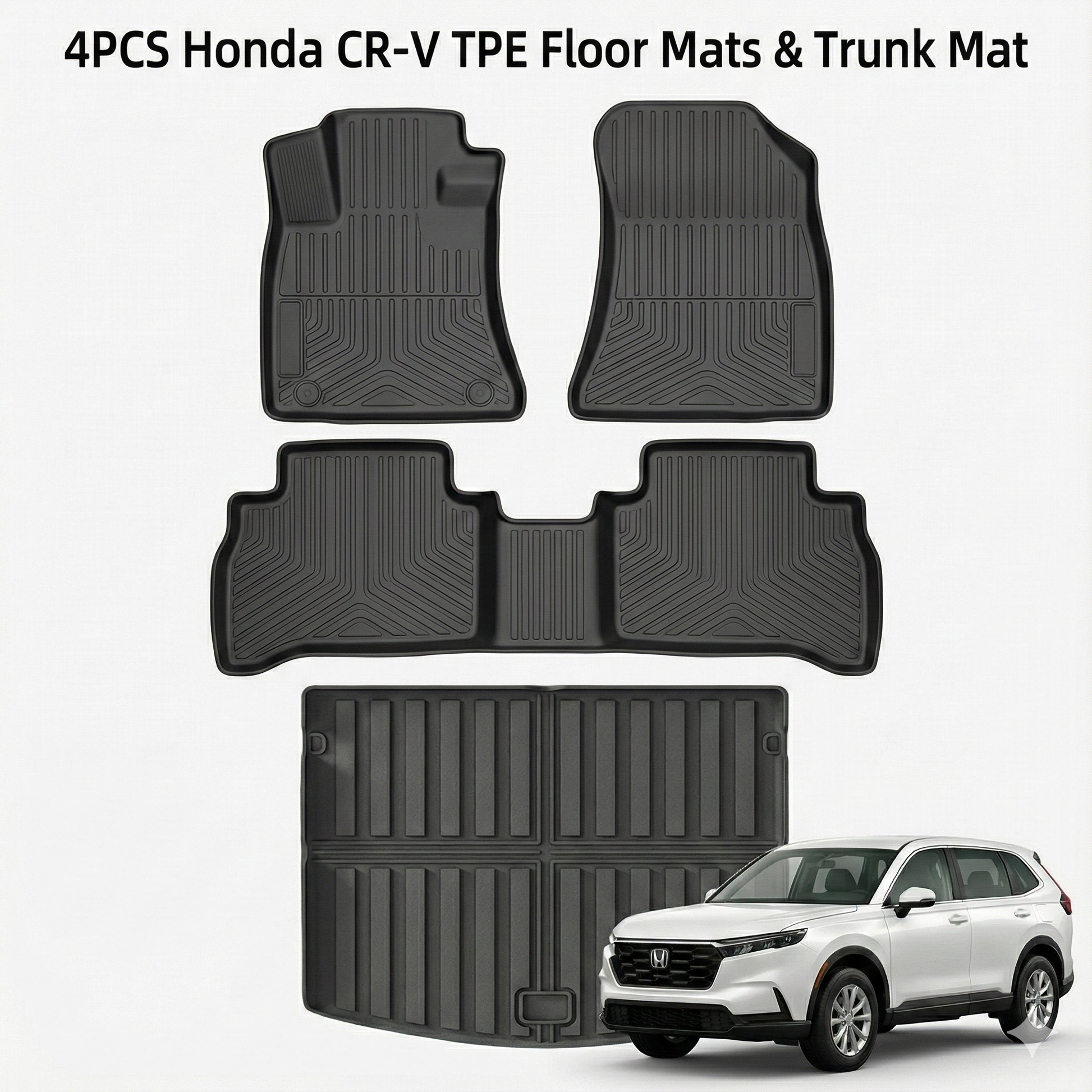 4pcs Floor Mats  set for Honda CRV (2023-2025) | T-MOD Canada