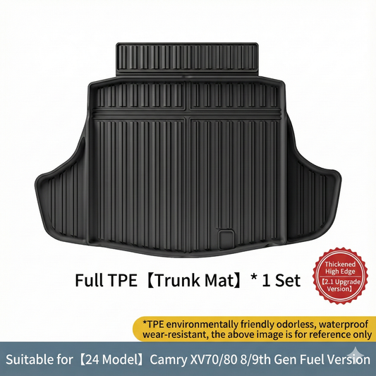 All-Weather TPE Trunk Mat Cargo Liner for Toyota Camry – Waterproof, Non-Slip & Odorless | T-MOD Canada
