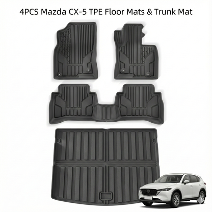 All-Weather TPE Floor Mats & Cargo Liners for Mazda CX-5 (2017–2025) | T-MOD Canada