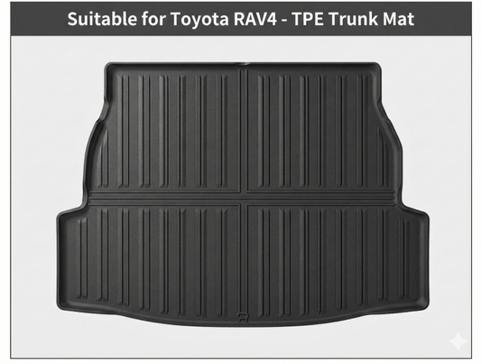 All-Weather TPE Trunk Mat Cargo Liner for Toyota RAV4 – Waterproof, Non-Slip & Odorless | T-MOD Canada