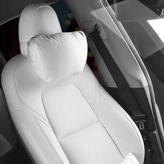 T-mod Car Seat Headrest Neck Pillow, for Tesla Model 3 Model Y