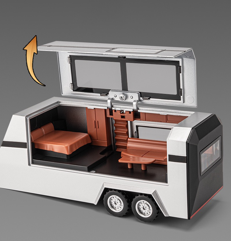 1:32 Cybertruck, Cyberquad, and RV Model Set