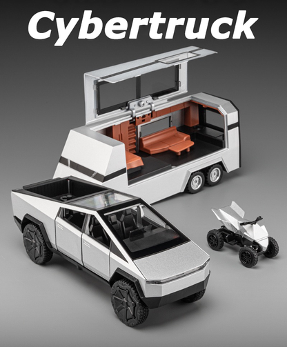 1:32 Cybertruck, Cyberquad, and RV Model Set