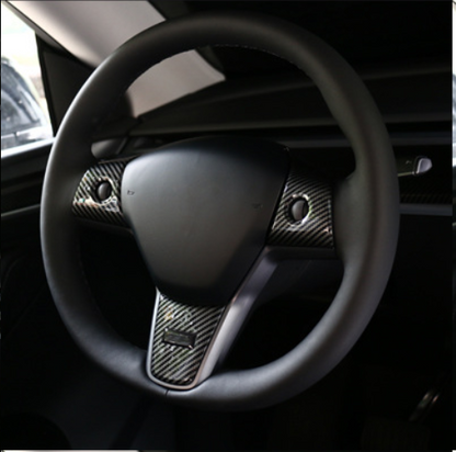 Steering Wheel Cover Trims for Tesla Model 3/ Model Y