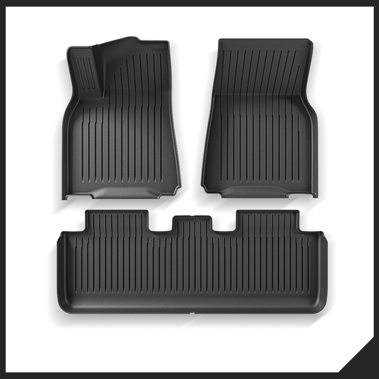 All-weather Floor Mats For Tesla Model Y (2020-2025) | T-MOD Canada