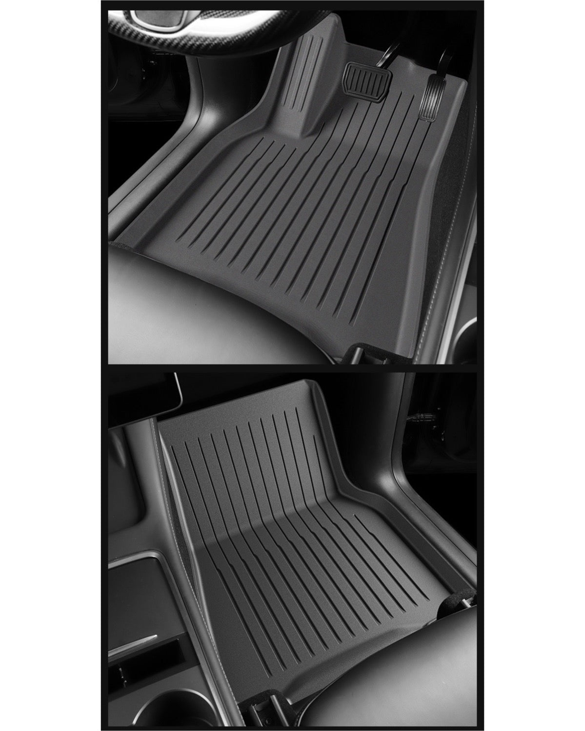 All-weather Floor Mats For Tesla Model Y (2020-2025)
