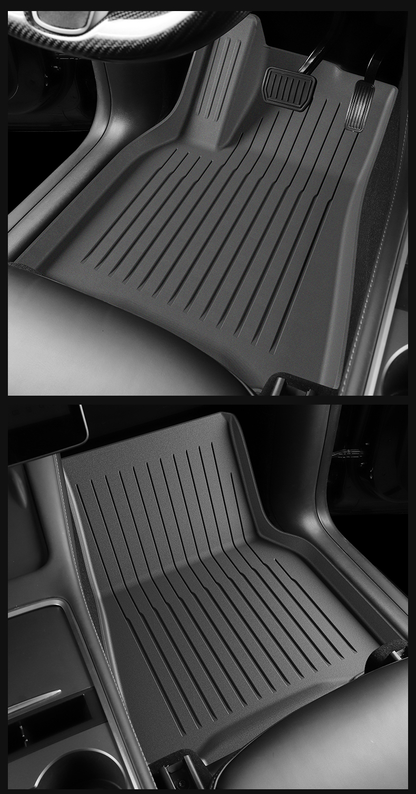 Tesla Model 3 All-Weather Floor Mats Linear (2019-2025)