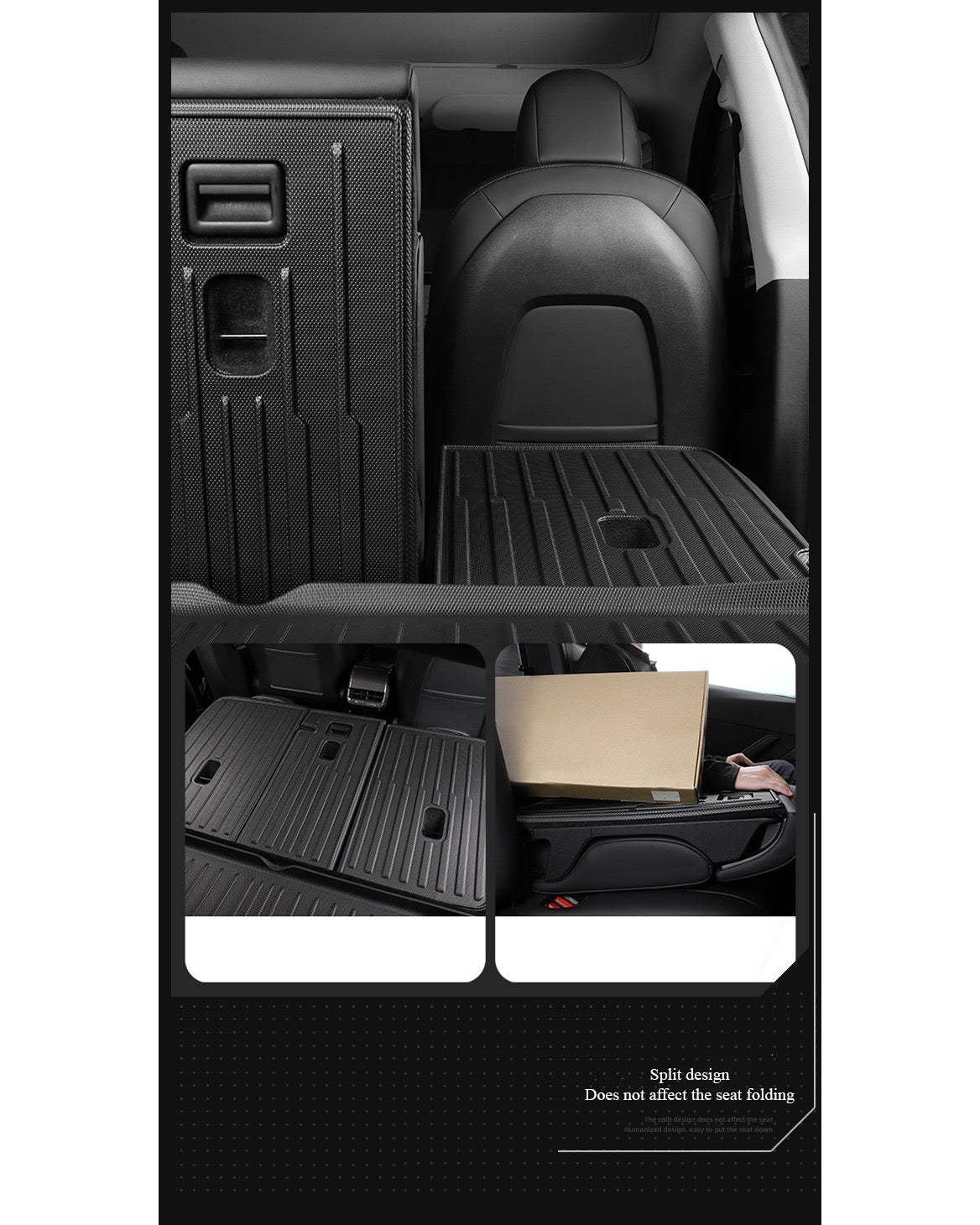 Second Row Seat Back Cover for Tesla Model Y (2020-2025)