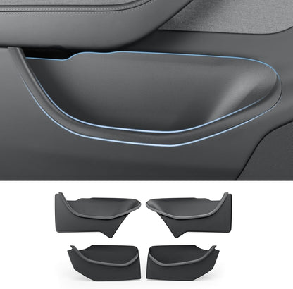 Door Side Pocket Full-cover Storage Trays – 4PCS Full Set for Front & Rear Doors for Tesla Model Y Juniper 2025-2026+
