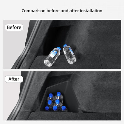 Rear Trunk Storage Bins with Lids for Tesla Model Y Juniper 2025–2026