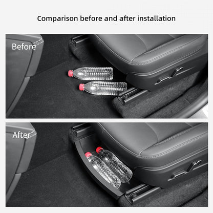 Under-Seat Storage Organizers for Juniper Tesla Model Y 2025–2026