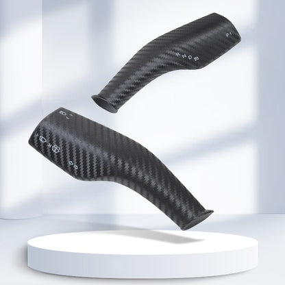 Carbon Fiber Stalk Cover for Tesla Model Y/3 Gear Shift (2 PCs)