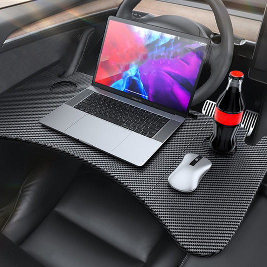 Multipurpose Car Tray Table for Tesla Model Y/3: Convenient Dining and Work Surface Accessory