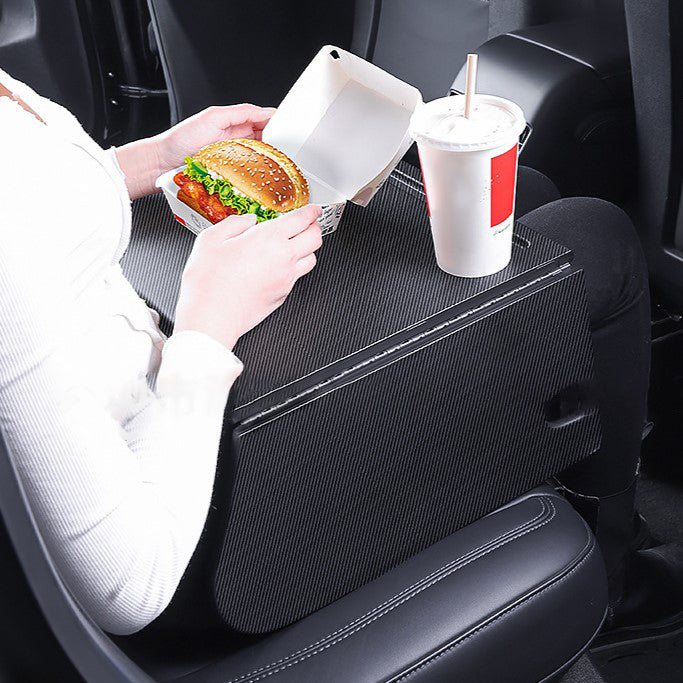 Multipurpose Car Tray Table for Tesla Model Y/3: Convenient Dining and Work Surface Accessory