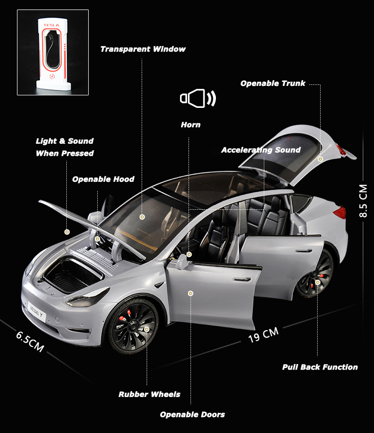 1:24 Model Y Car Model 11 | T-MOD Canada