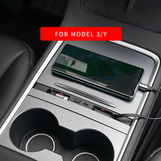 Tesla Center Console USB Hub for Tesla Model Y/3