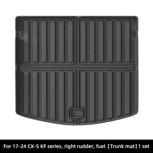 All-Weather TPE Trunk Mat for Mazda CX-5 2017–2025 – Waterproof & Non-Slip | T-MOD Canada