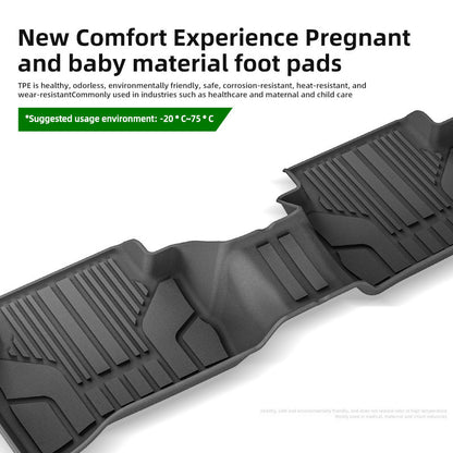 3-Piece All-Weather TPE Cabin Floor Mats Set for Mazda CX-5 2017–2025 – Waterproof, Non-Slip & Eco-Friendly 4 | T-MOD Canada