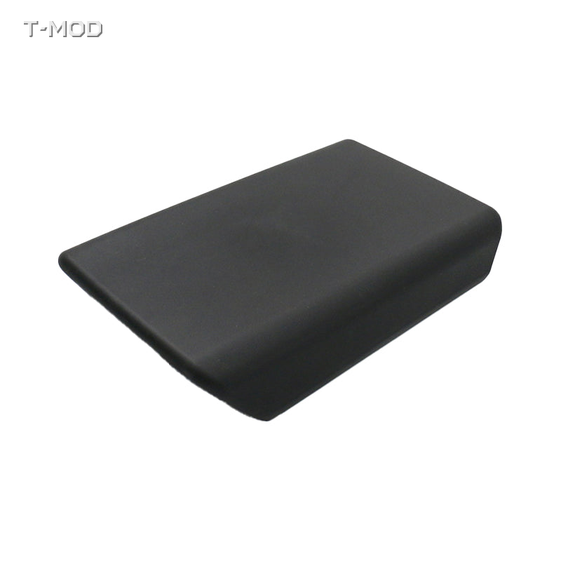 Smooth TPE center-console armrest cover — Black — Tesla Model 3 Highland and Model Y Juniper AWD / RWD | T-MOD Canada