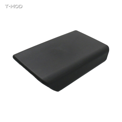 Smooth TPE center-console armrest cover — Black — Tesla Model 3 Highland and Model Y Juniper AWD / RWD | T-MOD Canada