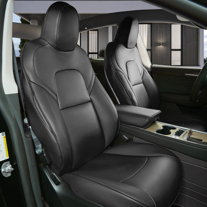 Tesla Model 3 Seat Cover Leather Custom Fit for Tesla Model 3 (2020-2023)