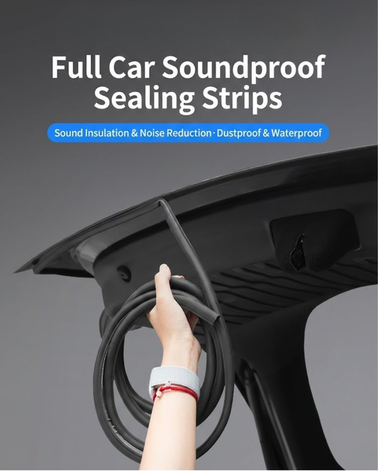 Premium Noise Reduction & Weather Seal Kit for Tesla Model Y/3 (Full Car)