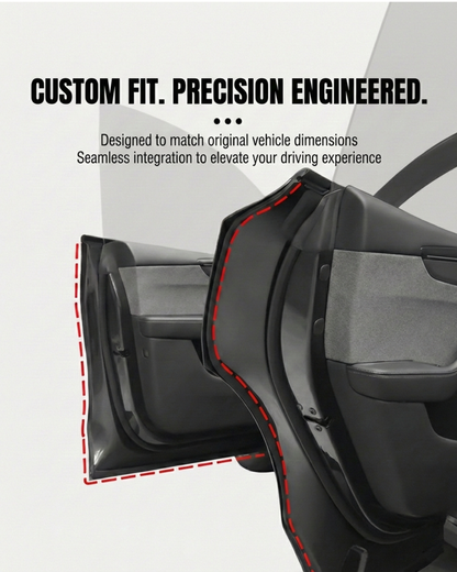 Premium Noise Reduction & Weather Seal Kit for Tesla Model Y/3 (Full Car)