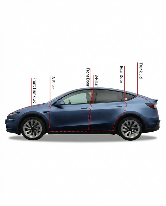 Premium Noise Reduction & Weather Seal Kit for Tesla Model Y/3 (Full Car)