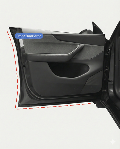 Premium Noise Reduction & Weather Seal Kit for Tesla Model Y/3 (Full Car)