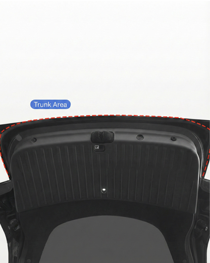 Premium Noise Reduction & Weather Seal Kit for Tesla Model Y/3 (Full Car)