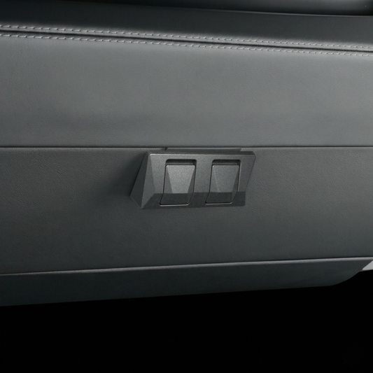 Hidden Folding Glove Box Hook | Co-Pilot Storage for Tesla Model 3 & Model Y 2 | T-MOD Canada