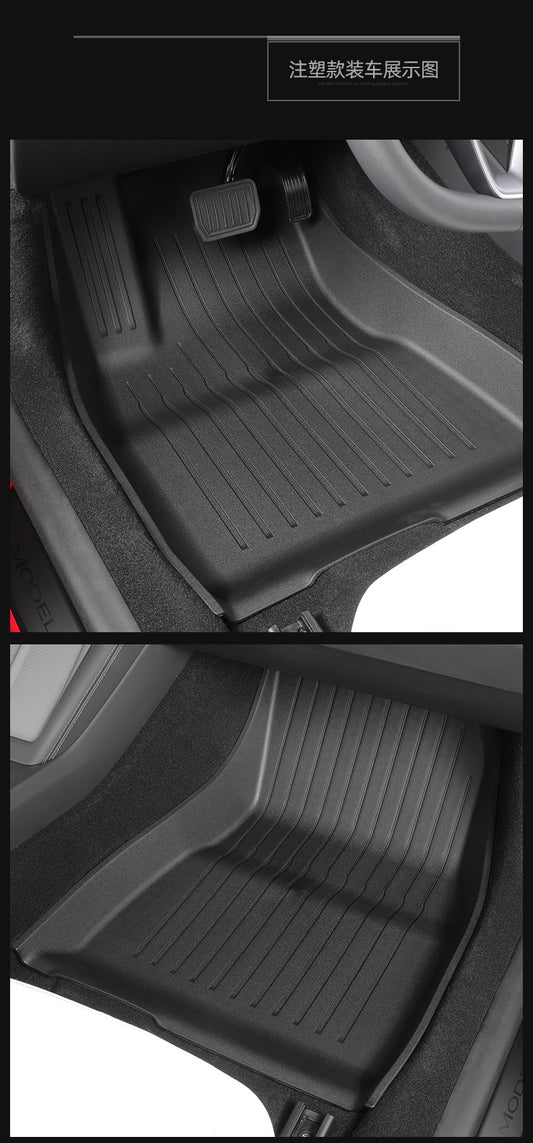 Tesla Highland  Model 3 All-Weather Floor Mats Linear