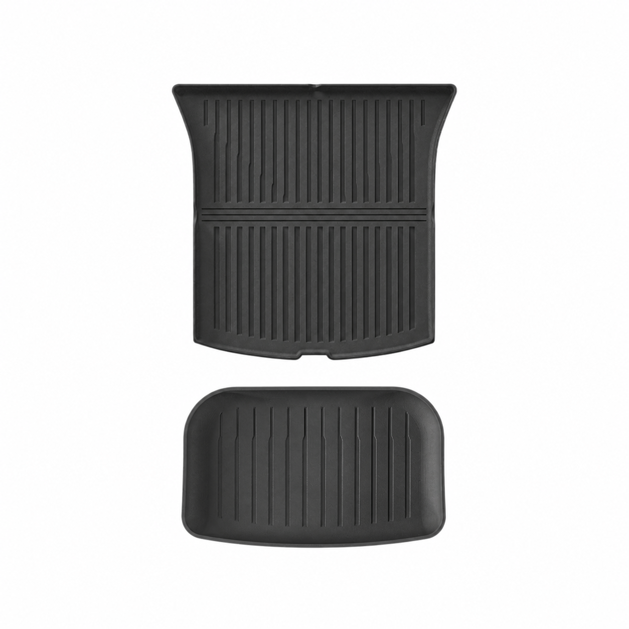 All Trunks Mats Set (2 PCS) - Cargo Mat and Lower Trunk Mat | Juniper Model Y RWD