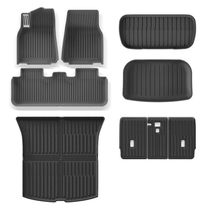 T-MOD Floor Mats / Trunk Mats For Tesla Juniper Model Y 2025-2026 All Weather Protection