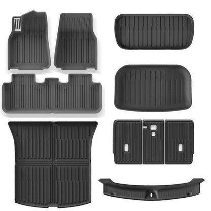 T-MOD Floor Mats / Trunk Mats For Tesla Juniper Model Y 2025-2026 All Weather Protection