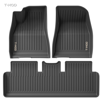All-weather floor mat set for Tesla Model 3 Highland 2024+ (3 PCS)