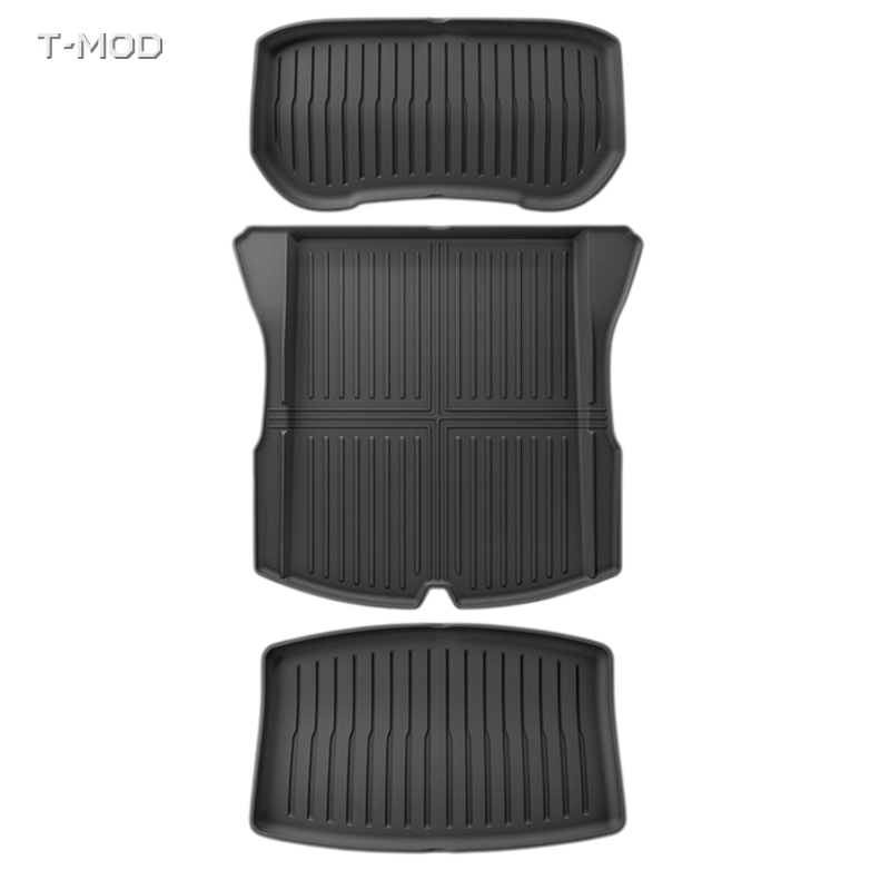 Three-piece trunk mat set for Tesla Model 3 Highland 2024+