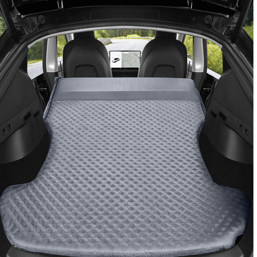 Custom Fit Inflatable Camping Mattress with Built-in Headrest for Tesla Model Y (2021-2026) 2 | T-MOD Canada