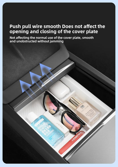 Center Console Organizer for Model 3 (2024-2025) and Model Y (2026)