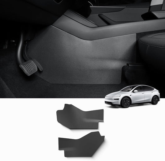 Center Console Side Anti-Kick Pads – 2PCS TPE Scratch-Resistant Covers for Tesla Model Y Juniper 2025–2026