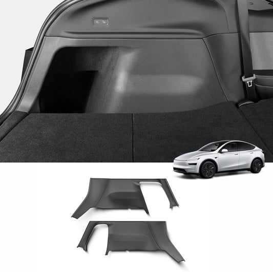 Rear Trunk Side Panel Protectors for Tesla Model Y Juniper 2025–2026 | Left & Right Cargo Wall Liners