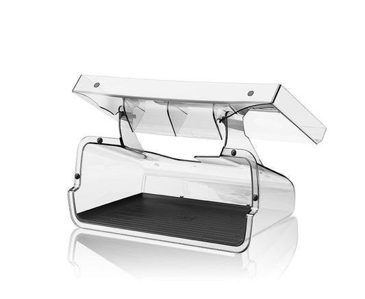 Console Tray for Highland Model 3 & Juniper Model Y – Crystal Clear Under-Screen Organizer