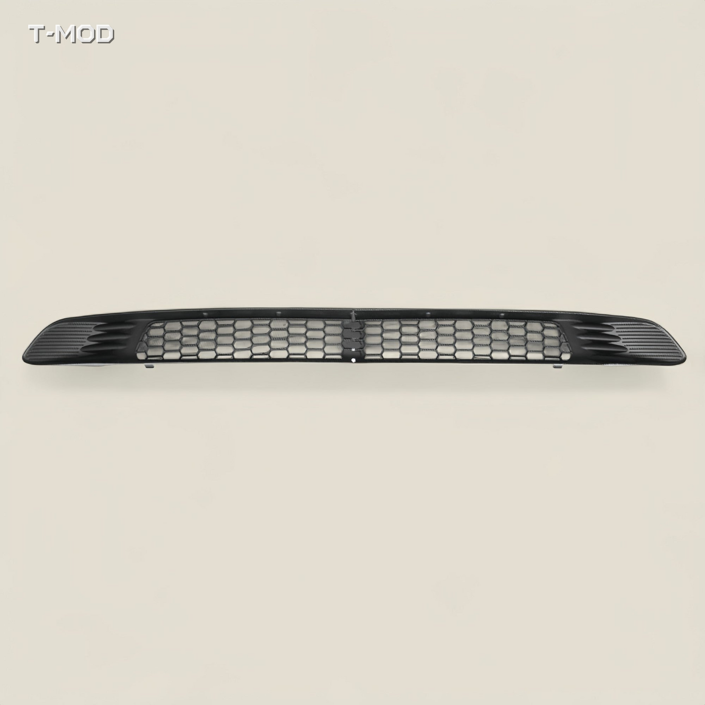 Black removable lower-grille insect net product view