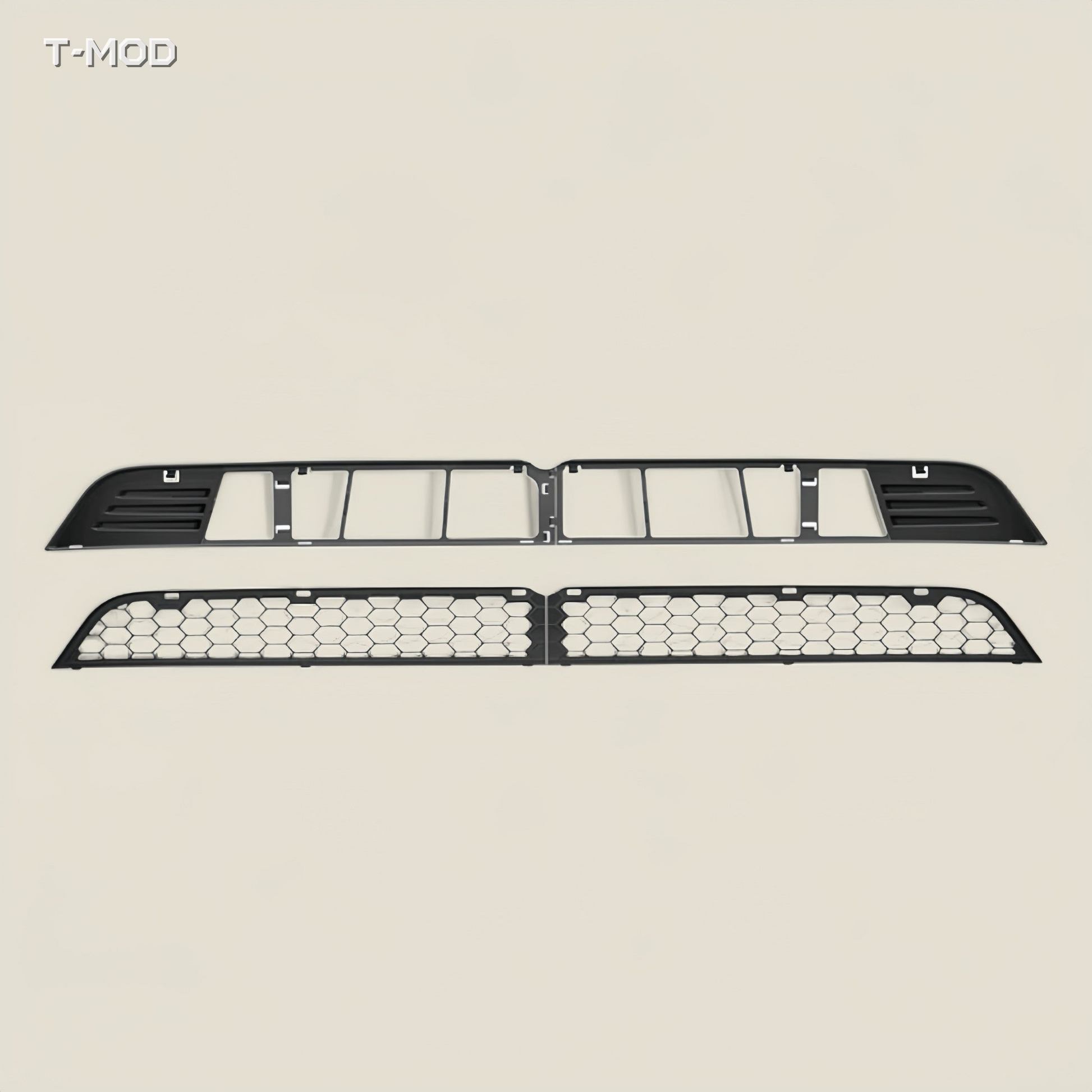 Two-piece lower-grille insect net product view