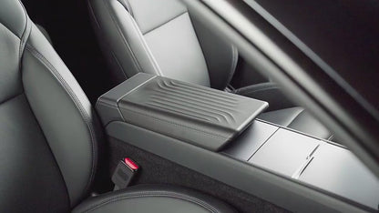 Custom TPE Center Console Armrest Cover | For Juniper Tesla Model Y (2026+) and Model 3 (2024-2026)