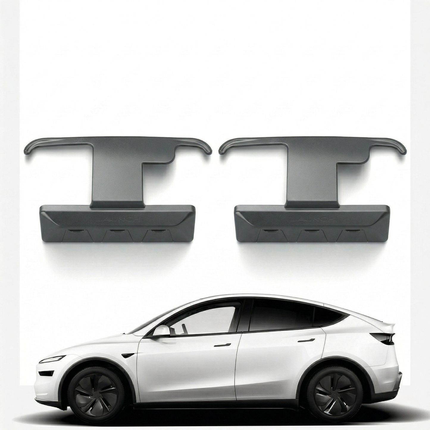 Hidden Folding Seat Back Hooks | Custom Fit for Tesla Model 3 & Model Y 2 | T-MOD Canada